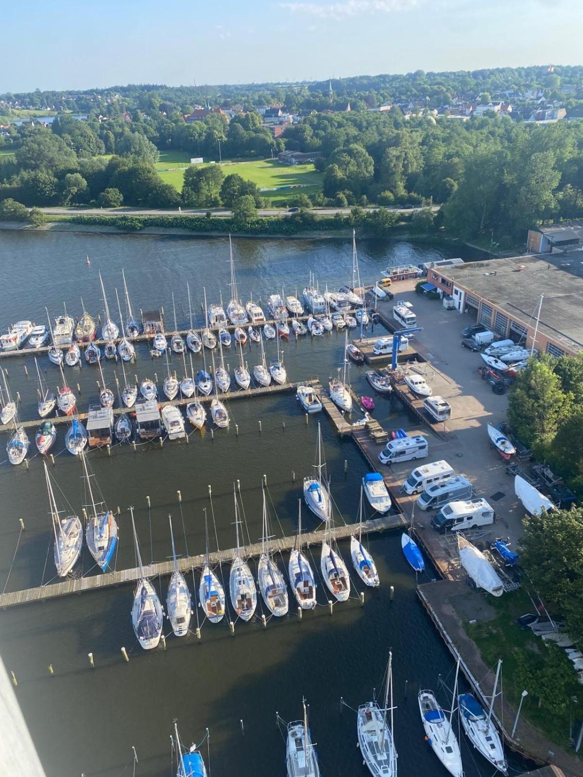 Apartamento Hafenblick Schleswig Exterior foto